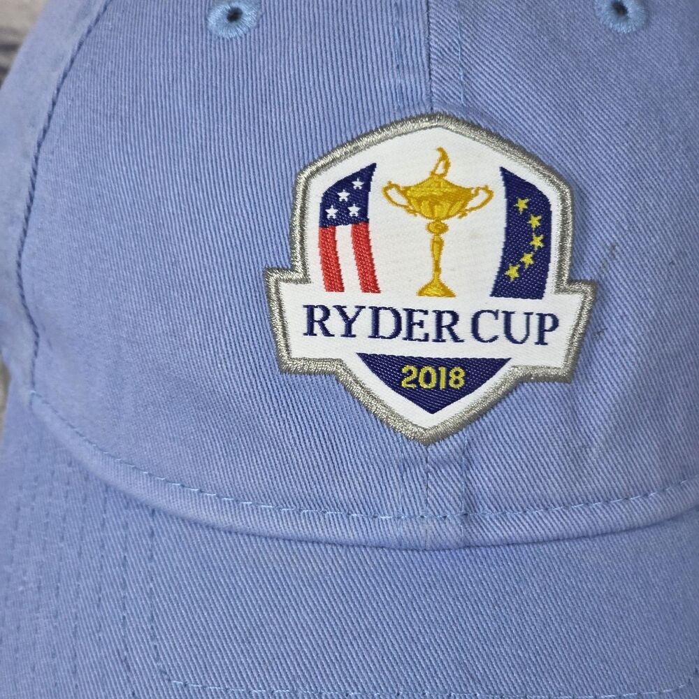 New Era Ryder Cup 2018 Era Women's Blue Cotton Cap - Picture 2 of 7